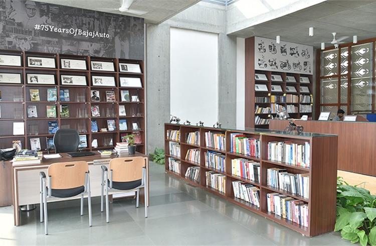 The Utsah library has over 4,000 books that employees can self-check in and out.