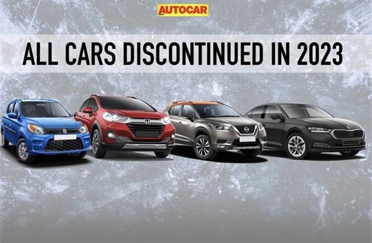 These cars and SUVs were discontinued in India this year 
