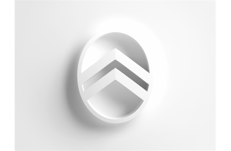 Citroen's new logo factors in the digital experience.