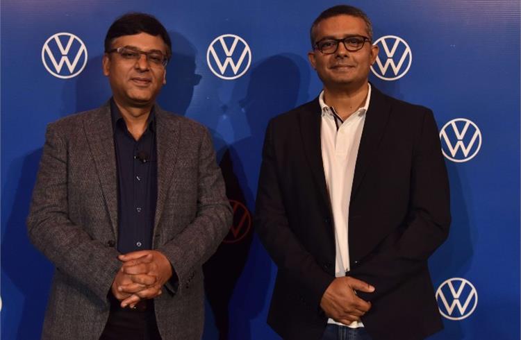 Ashish Gupta, Brand Director, Volkswagen Passenger Cars India and Abbey Thomas, Head of Marketing and PR, Volkswagen India.