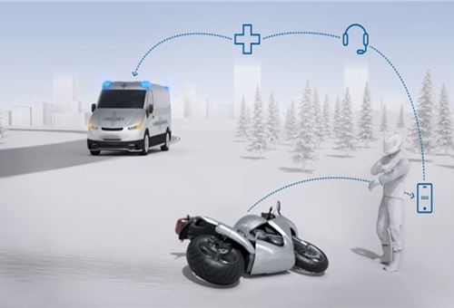 Bosch develops faster emergency assistance for motorcyclists