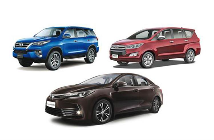 Toyota Kirloskar Motor sells 150,525 PVs in FY2019, up 7%