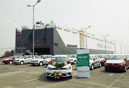 Skoda Volkswagen India exports its 500,000th made-in-India car