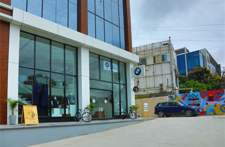 BMW India's first Urban Retail Store with KUN Exclusive in Hyderabad.