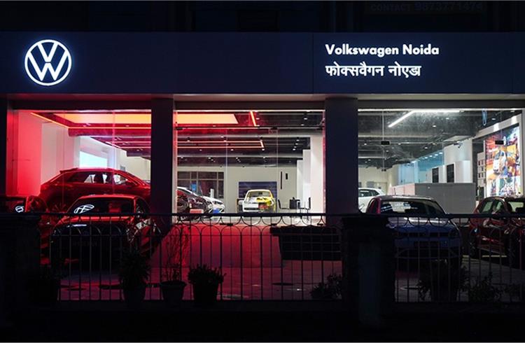 New brand design and logo will be used across all Volkswagen India's 150 dealerships.