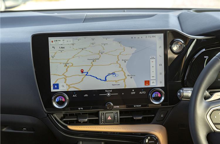 Lexus uses intelligent navigation tech to improve fuel and emissions efficiency