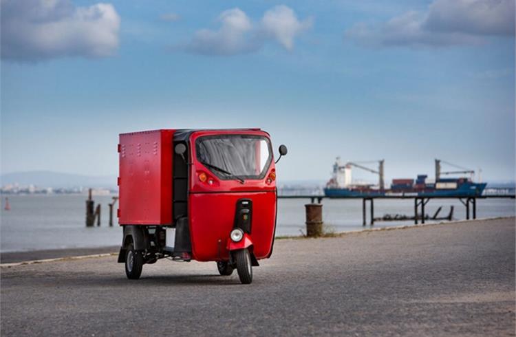 The GMW Taskman has a certified range of 177km (110 miles) and is designed for last-mile deliveries.