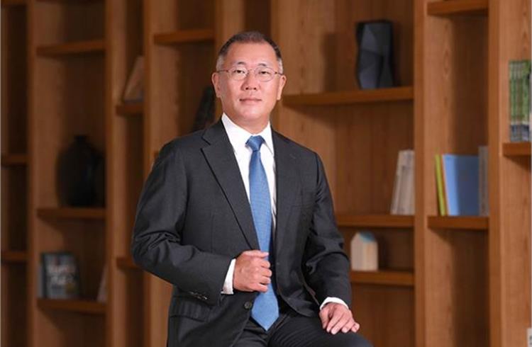 Euisin Chung, Chairman of the Hyundai Motor Group, has led the rise of Hyundai-Kia into the ranks of the global top five automakers