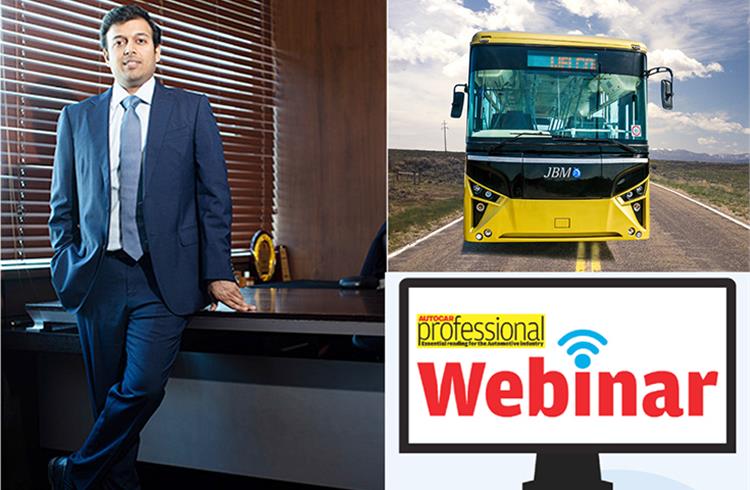 JBM Group's Nishant Arya: 'Tracking and monitoring systems will be the new norm in buses.'