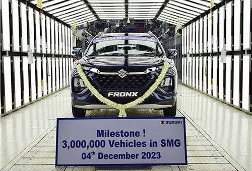 Suzuki Motor Gujarat plant rolls out three-millionth car
