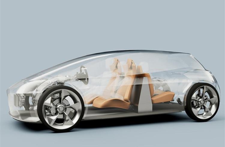 Page-Roberts' patented design concept rethinks the position of the battery pack in a conventional passenger-carrying electric car.