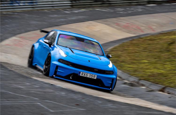 Lynk&Co 03 Cyan Concept is fastest four-door at Nurburgring