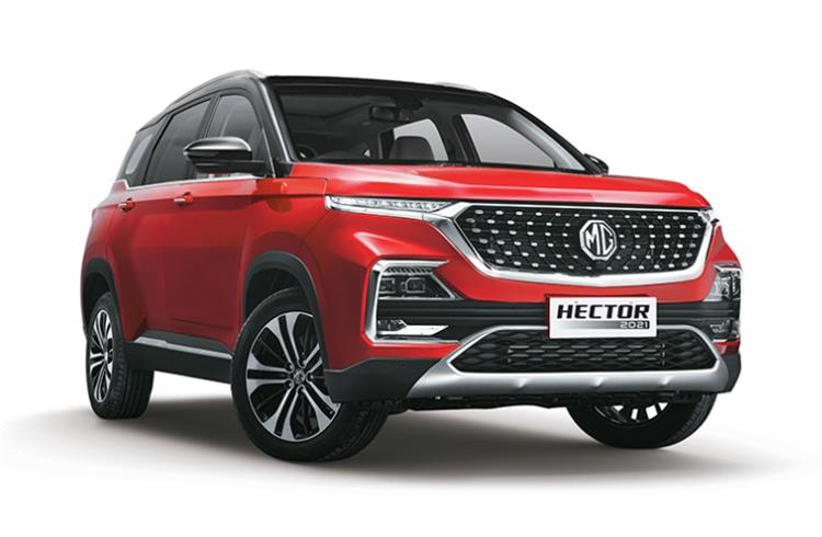 Launched on June 27, 2019, the sales milestone comes 21 months after the Hector was introduced in the competitive Indian marketplace.