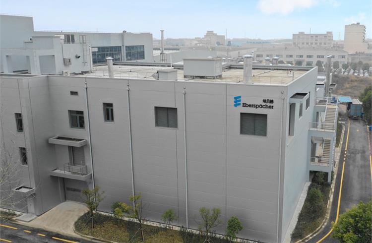 Exterior view of the Asia Test Center in Shanghai.