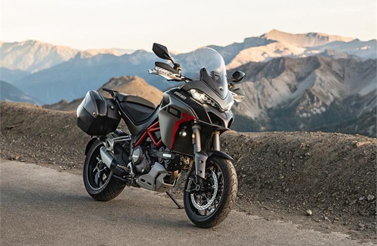The 1260 Enduro has given a new surge to sales of the Multistrada family.