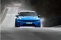 Lynk&Co 03 Cyan Concept is fastest four-door at Nurburgring