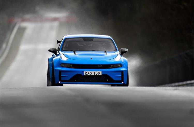 Lynk&Co 03 Cyan Concept is fastest four-door at Nurburgring