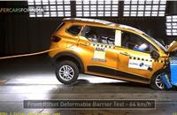 The made-in-Chennai Renault Triber 7-seater scored a strong four-star rating for adult occupants and three stars for child occupants in the Global NCAP crash test.