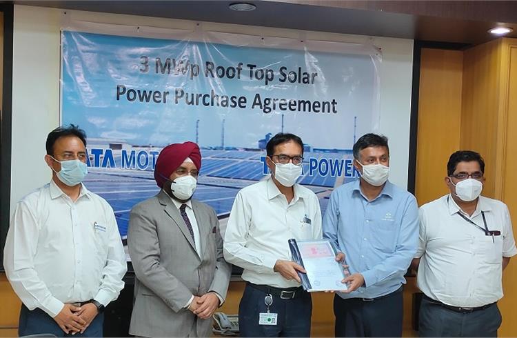  Tata Motors’ Pune plant to use solar power to slash carbon emissions by 3500 tonnes