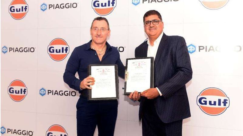 Gulf Oil and Piaggio Vehicles to launch co-branded lubricants for CVs