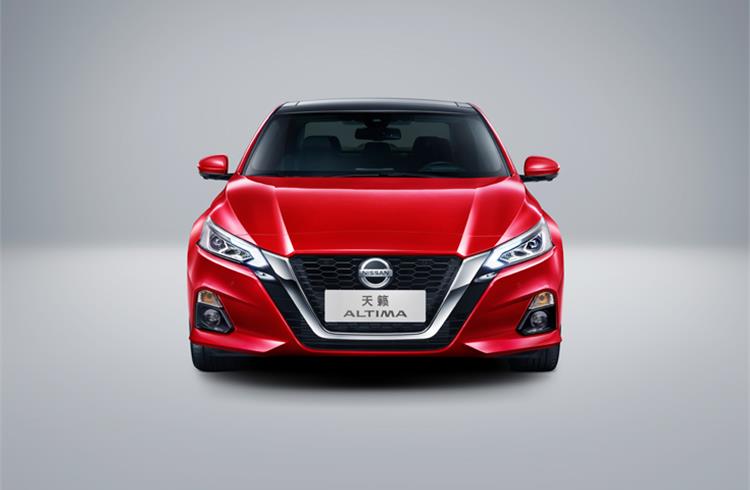 New Nissan Altima debuts at Guangzhou Motor Show 2018