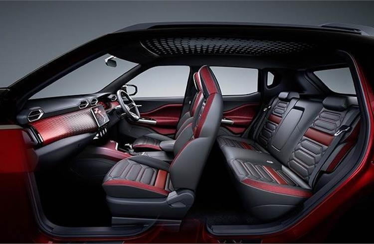 In early August, Nissan had released images of the Magnite’s interior, offering cues of the design theme the the production model will follow.