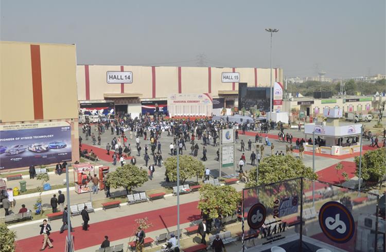 File photo of the Auto Expo Motor Show at the India Expo Mart in Greater Noida