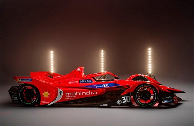 Mahindra Racing reveals Season 8 Formula E race car