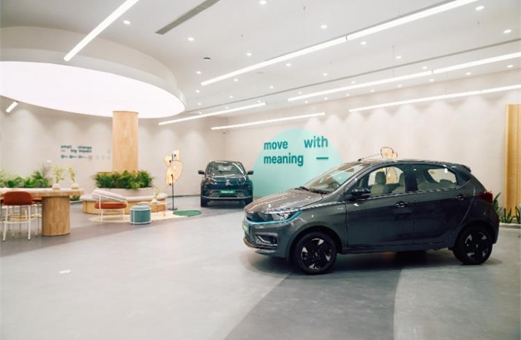 Tata Motors unveils two EV-exclusive showrooms in Gurugram, plans 50 outlets in 18 months
