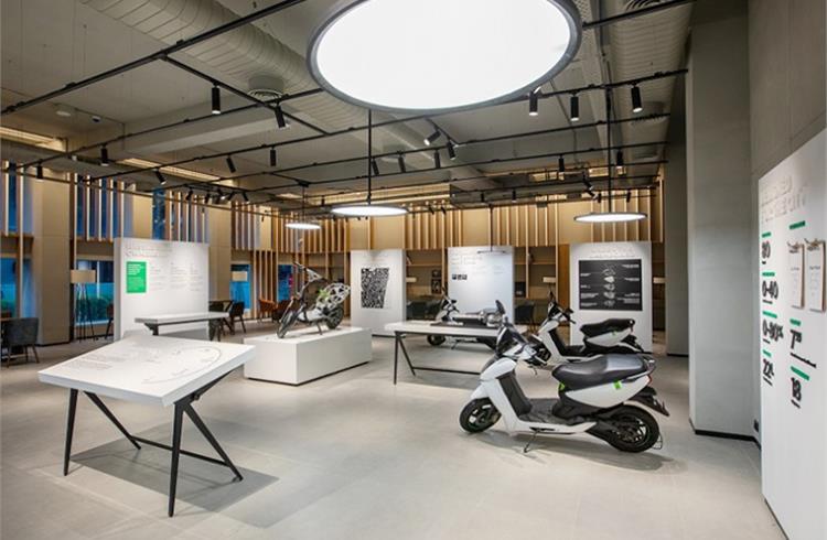 Ather has been offering test rides at its experience centre, Ather Space in Wallace Garden Street, Chennai.