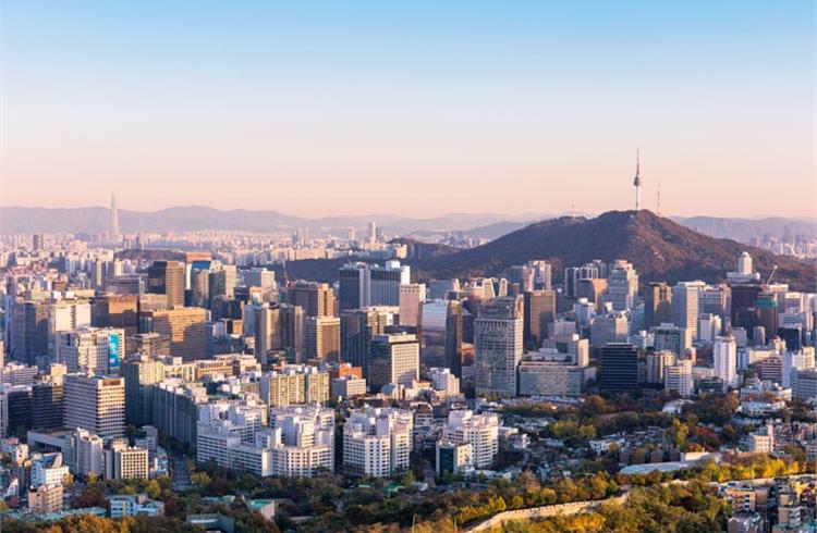 The Seoul city skyline – the backdrop for a potential race on the streets of the South Korean capital.