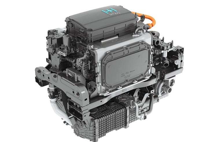 The Citypower medium cargo truck, which Enginius unveiled at IAA Transportation 2022, will be equipped with HTWO’s fuel cell system for field testing in 2024.