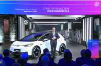 The Zwickau plant will produce 100,000 electric models next year and up to 330,000 EVs from 2021, making it the largest and most efficient EV factory in Europe.