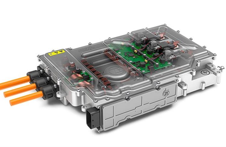 ZF claims its new high-voltage converter achieves an efficiency of 99.6 percent.
