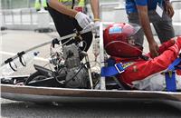 : LuZhou Vocational and Technical College Team, race number 32, from Luzhou Vocational and Technical College, China, competing in the Prototype - Gasoline category during Day 3.