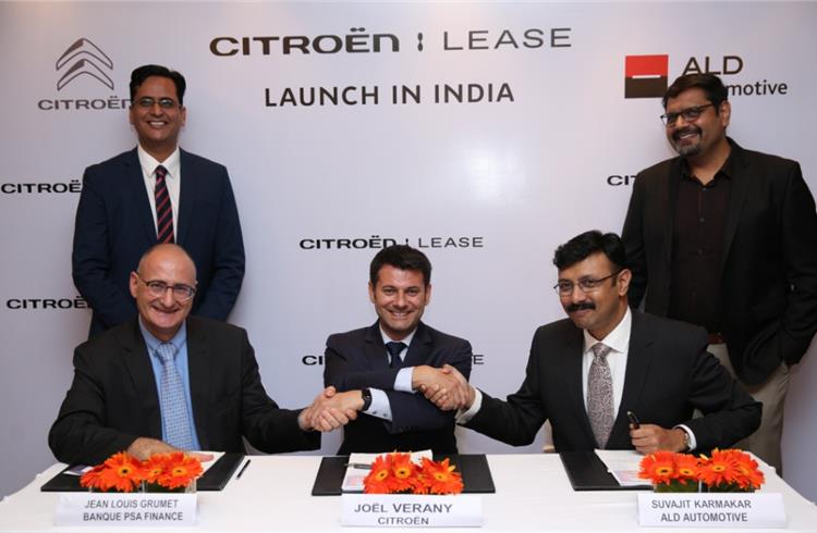 Citroen partners ALD Auto for leasing services in India