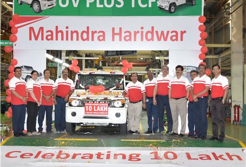 Mahindra’s Chakan, Zaheerabad and Haridwar plants roll out their millionth vehicle 