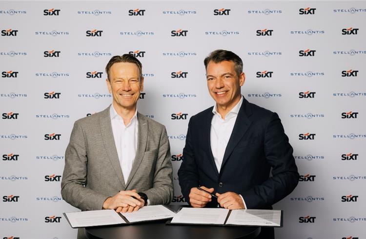 Stellantis and SIXT in multi-billion euro deal for purchase of 250,000 vehicles