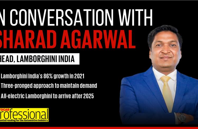In Conversation with Lamborghini's Sharad Agarwal
