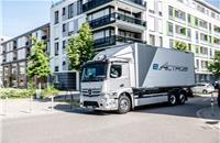 Mercedes-Benz Trucks premieres eActros with 400km range 