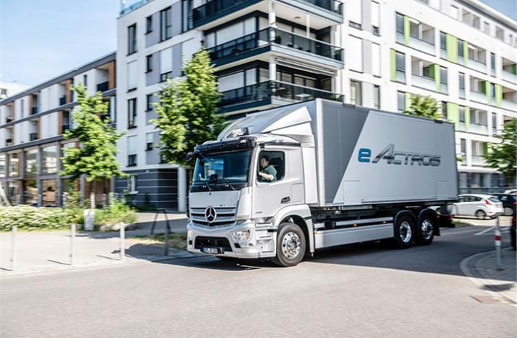 Mercedes-Benz Trucks premieres eActros with 400km range 