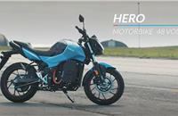 Saietta has incorporated its 48 volt, AFT 110 electric drivetrain in the 160cc Hero Xtreme.