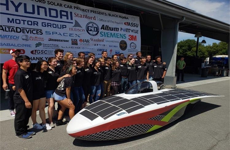 The 2019 Stanford Solar Car