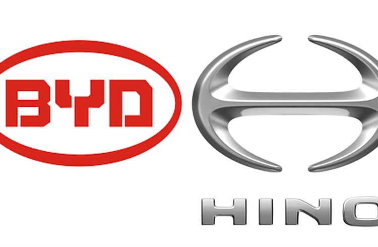 BYD, Hino announce JV to manufacture electric CVs for global markets