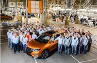 Nissan’s St Petersburg plant begins producing new X-Trail