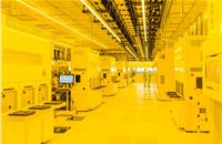 The cleanroom is illuminated with a special yellow light that contains no ultraviolet radiation. This prevents the photoresist-coated wafers from being inadvertently exposed.