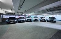 After the S-Class, EQS and EQE sedans, the new E-Class sedan and estate, EQE and EQS SUVS are now equipped with the Intelligent Park Pilot’ function for parking garage P6 at Stuttgart Airport.