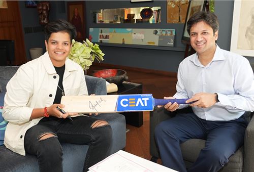 CEAT signs Shafali Verma as brand ambassador 