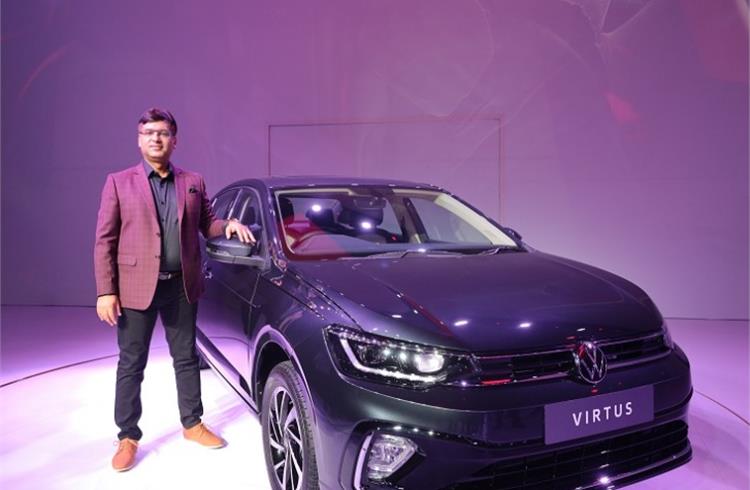 Volkswagen India unveils Virtus sedan
