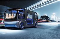 Benteler's Holon Mover is a fully electric, autonomous vehicle for use on public roads.